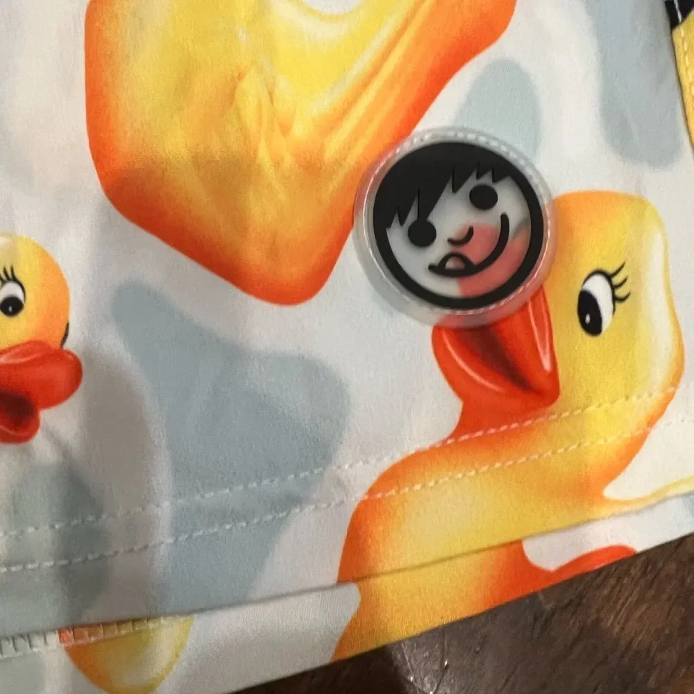 Neff rubber duck swim trunks size large